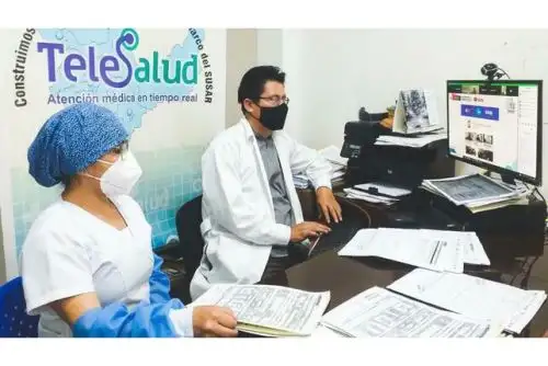 A la Red Nacional de Telesalud (RNT) se podrán incorporar los servicios privados y mixtos bajo la conducción y evaluación del Minsa. Foto: ANDINA/Minsa