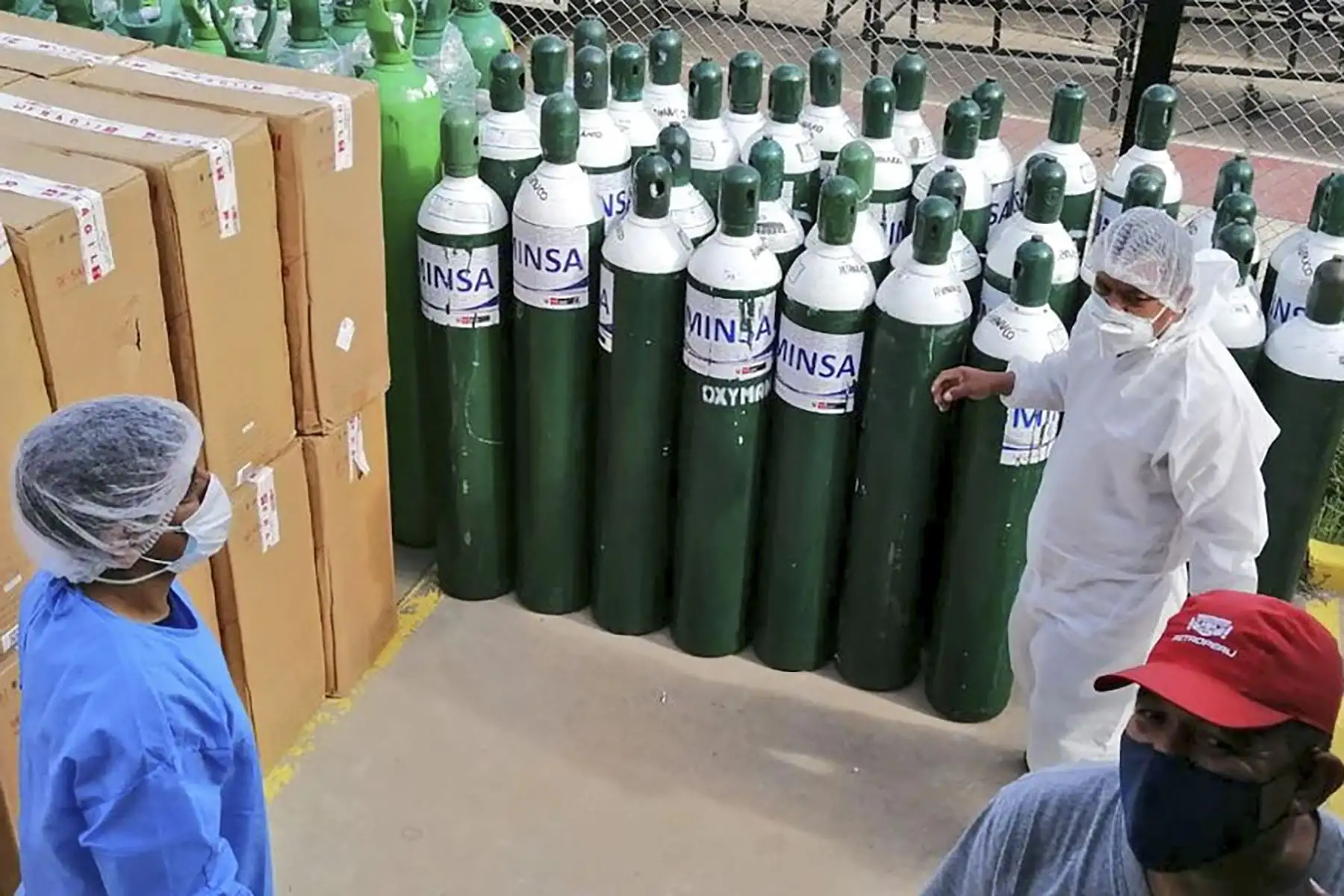 Material e insumos médicos para atender la emergencia en Huánuco. ANDINA/Difusión