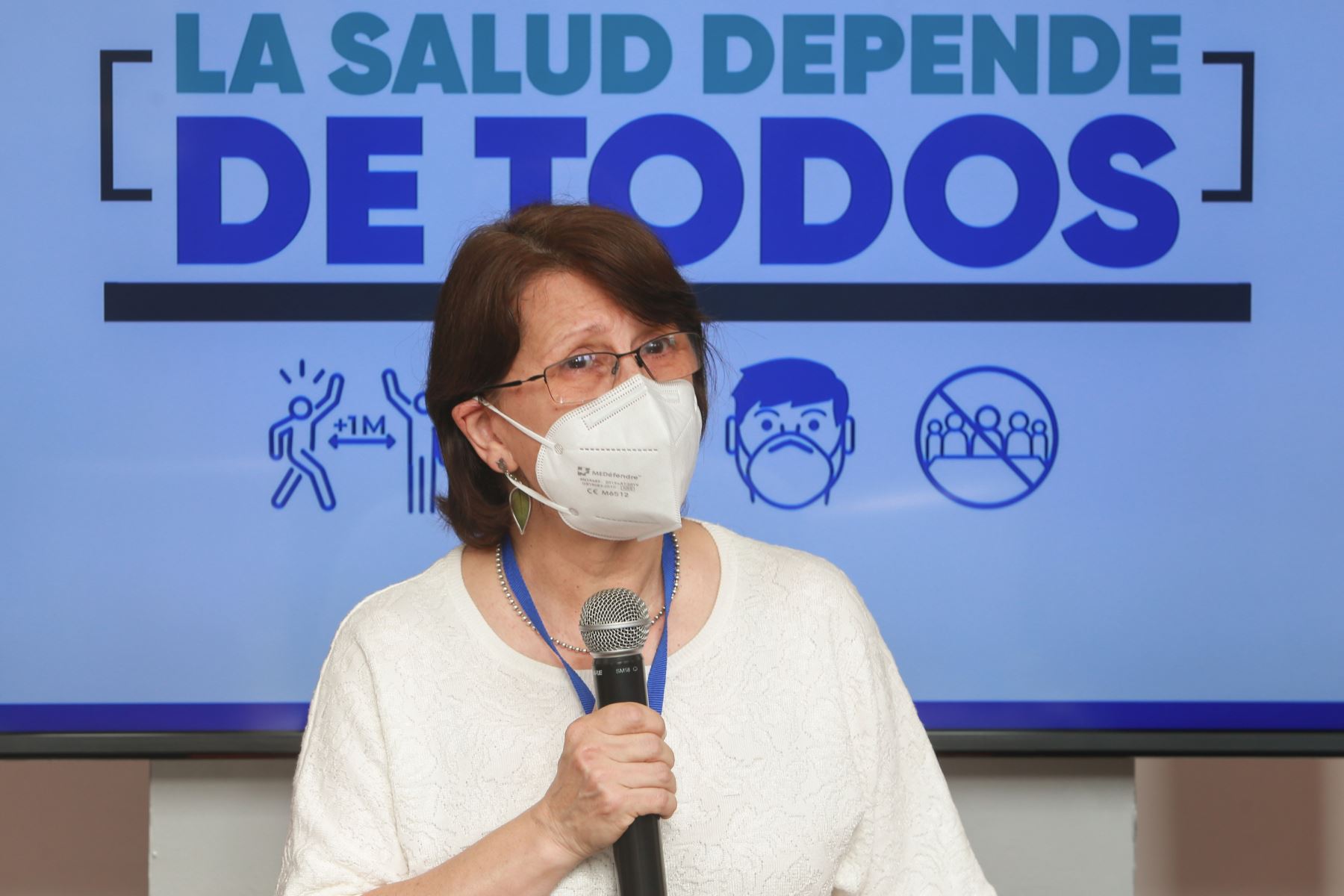 Ministra de Salud, Pilar Mazzetti Soler. Foto: ANDINA/difusión.
