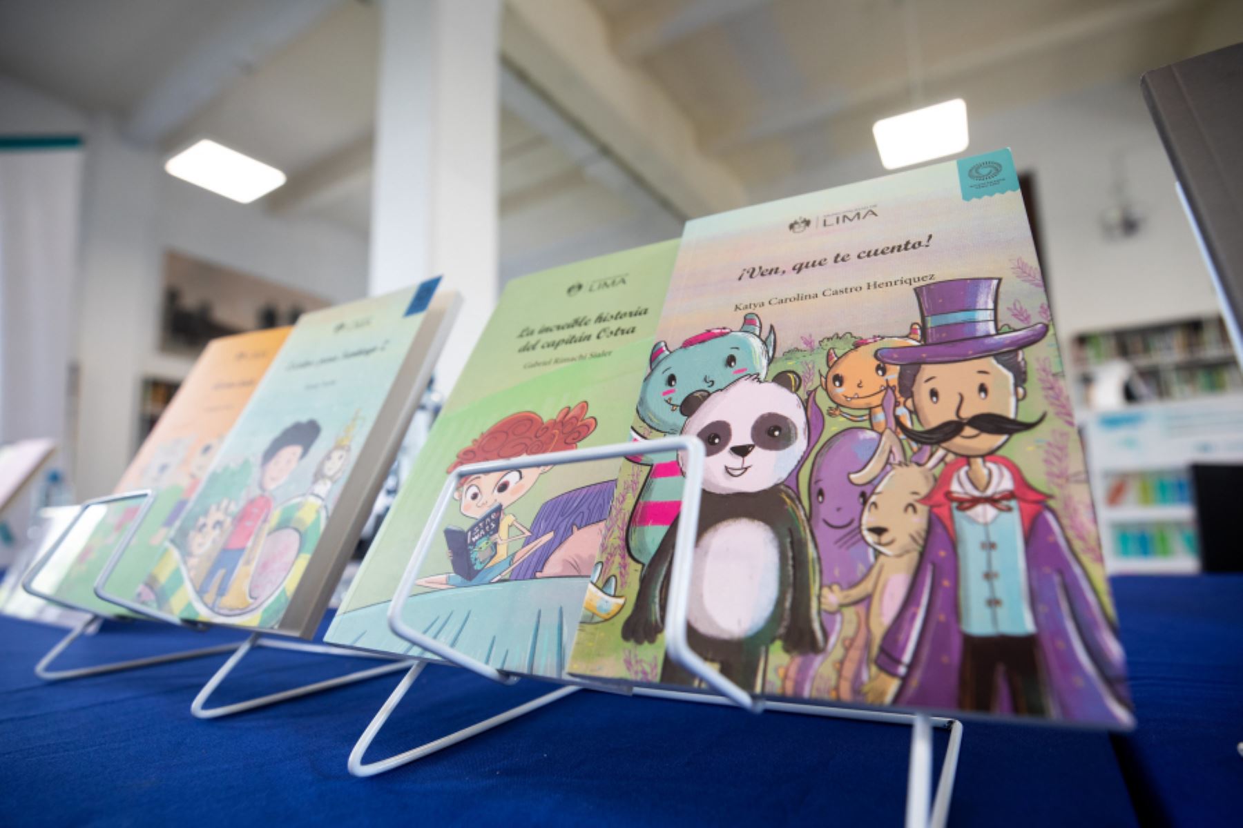 Municipalidad de Lima presenta nueva colección de libros para grandes y chicos. Foto: ANDINA/Difusión.