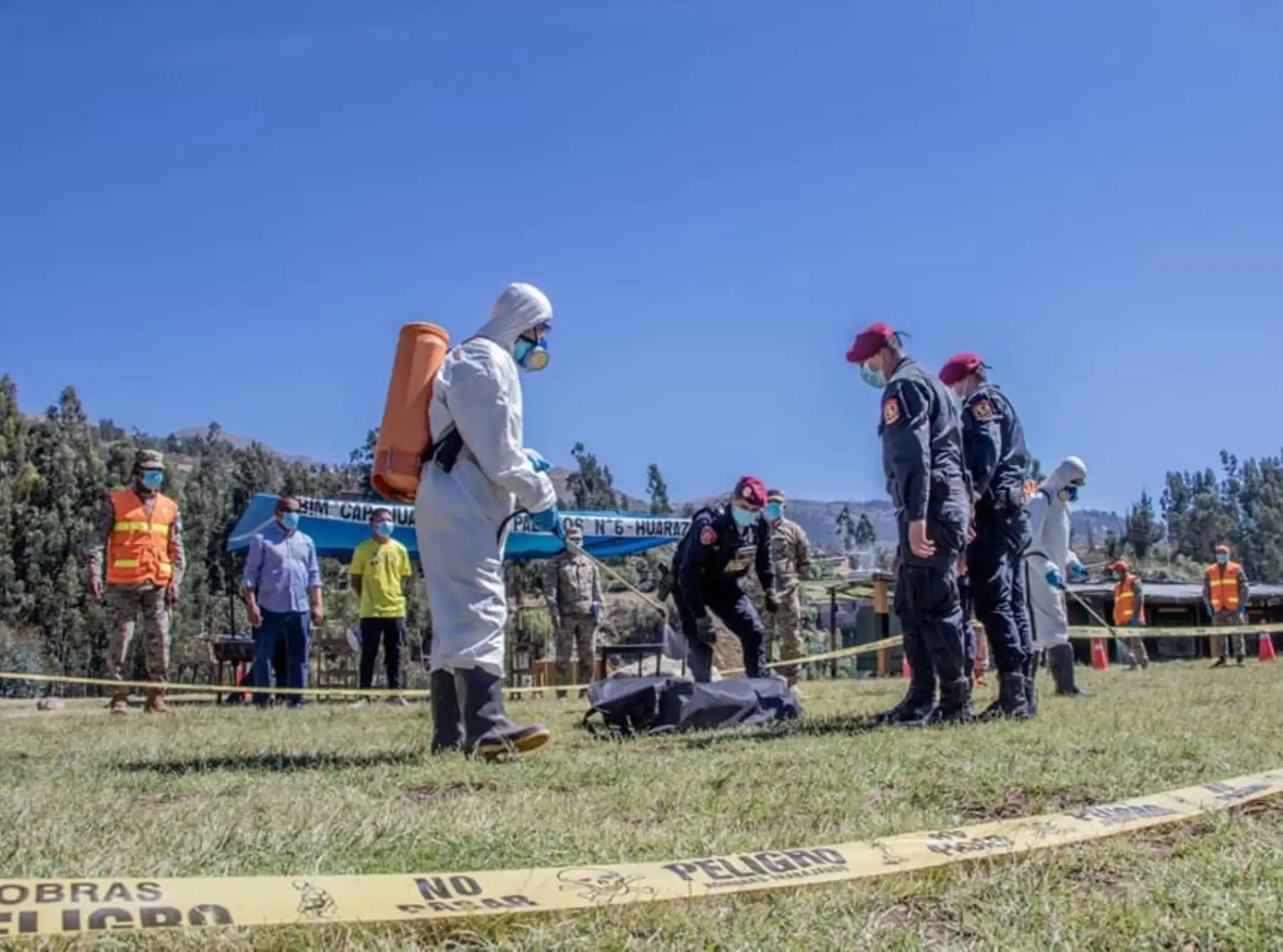 Diresa Áncash advierte la vulneración a protocolo sanitario de inhumación de cadáveres de víctimas covid-19 en dicha región.