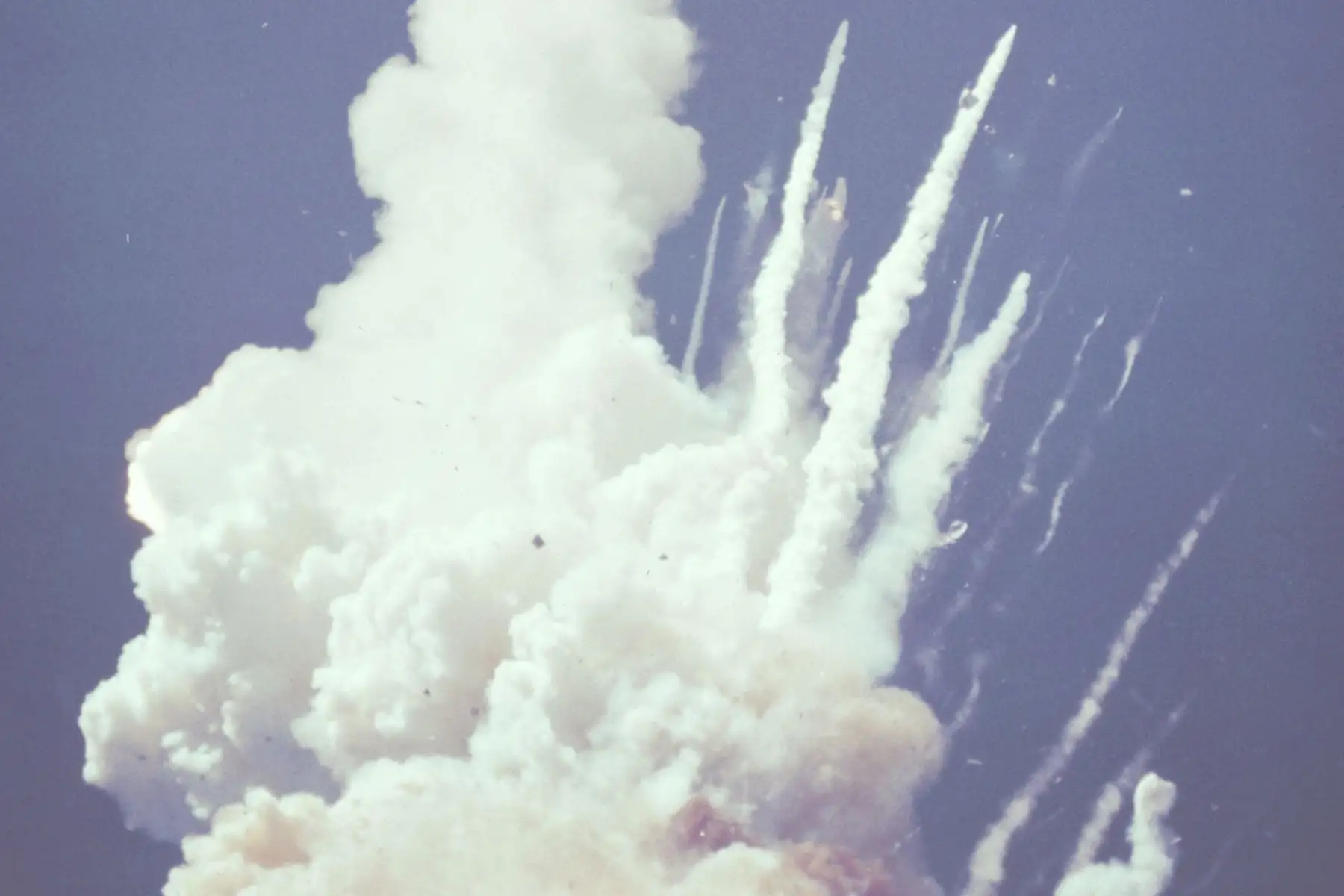 Cumple 35 años la tragedia del transbordador Challenger. Foto: AFP