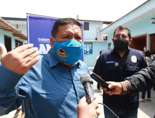 Alcalde de la provincia del Santa-Chimbote, Roberto Briceño, da positivo a coronavirus (covid-19).