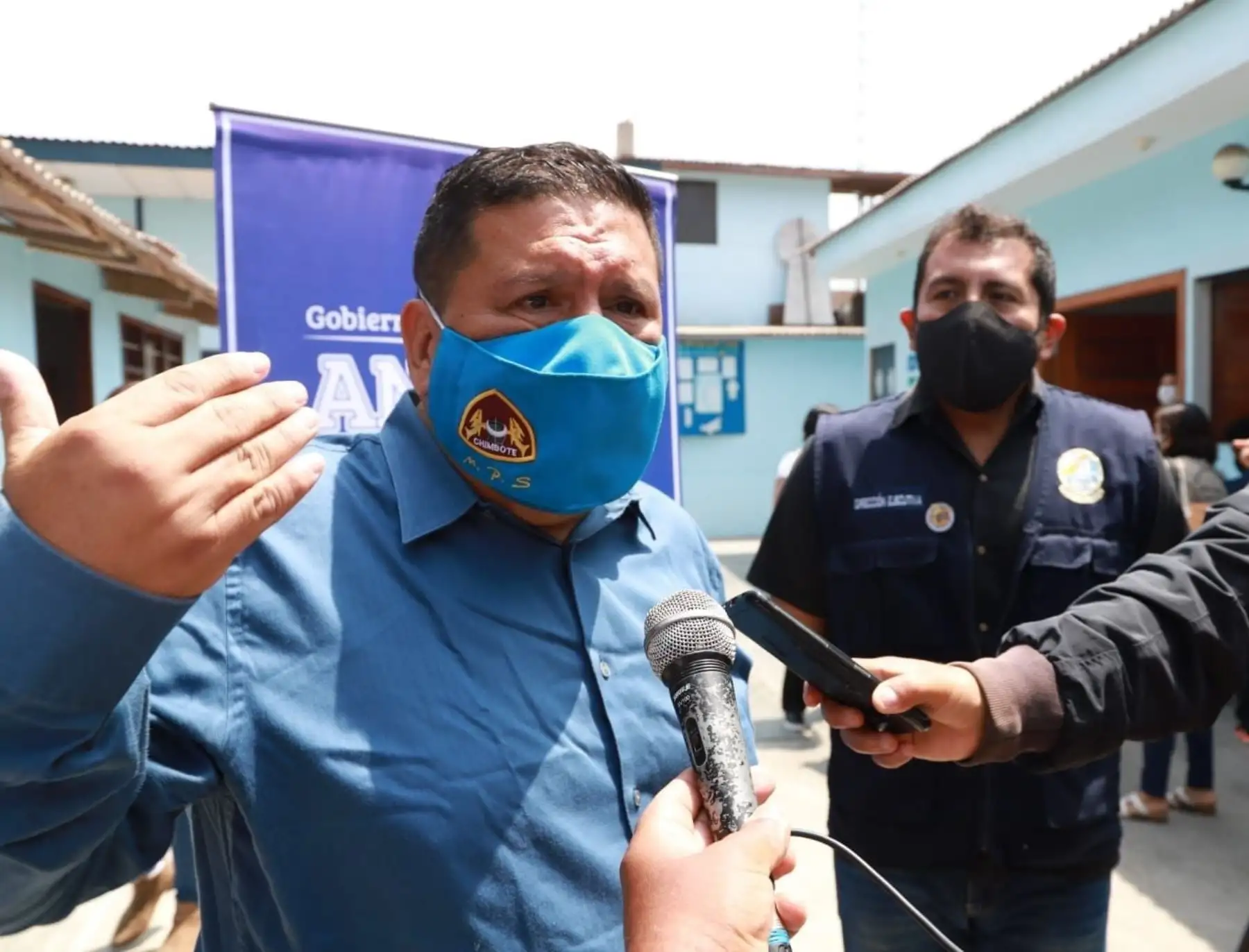 Alcalde de la provincia del Santa-Chimbote, Roberto Briceño, da positivo a coronavirus (covid-19).
