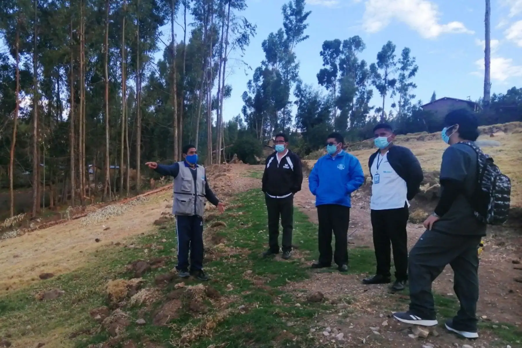 En este terreno EsSalud Ayacucho construirá nuevo policlínico en la provincia de Vilcashuamán. Foto: EsSalud.