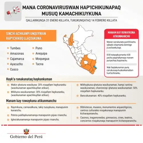 La PCM inicia difusión de medidas contra el covid-19 en quechua y otras lenguas originarias.