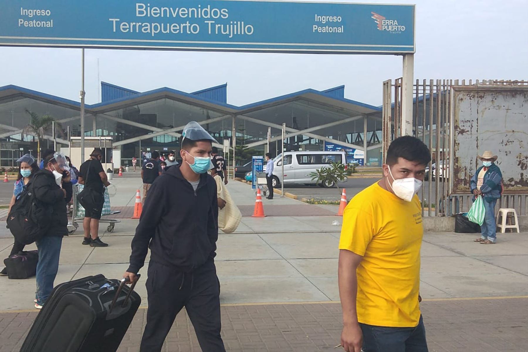 Muchas agencias de transporte interprovincial han informado que se han agotado los pasajes a Lima hasta nuevo aviso. Foto: ANDINA/cortesía Luis Puell