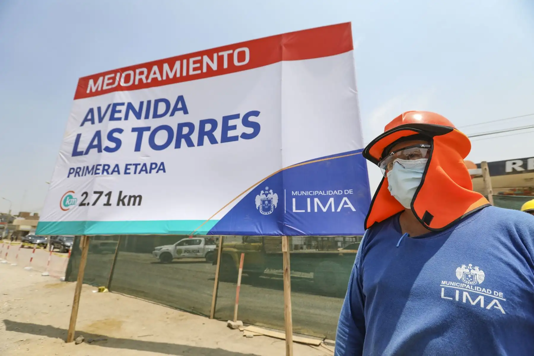 La Municipalidad de Lima inició las obras de mejoramiento de la primera etapa de la Av. Las Torres, de 2.71 kilómetros de extensión, comprendidos entre el puente Tumi y el arco de Jicamarca, en Lurigancho-Chosica.
Foto: Municipalidad de Lima