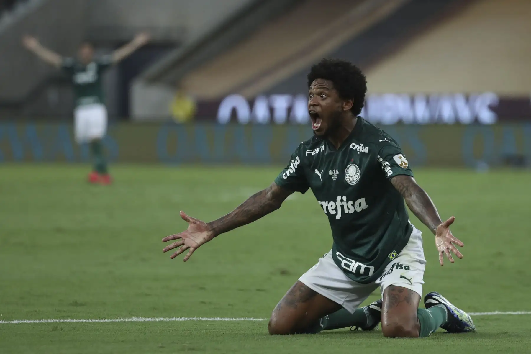 Palmeiras gana 1 a 0 al Santos y se lleva la Copa Libertadores. Foto: AFP