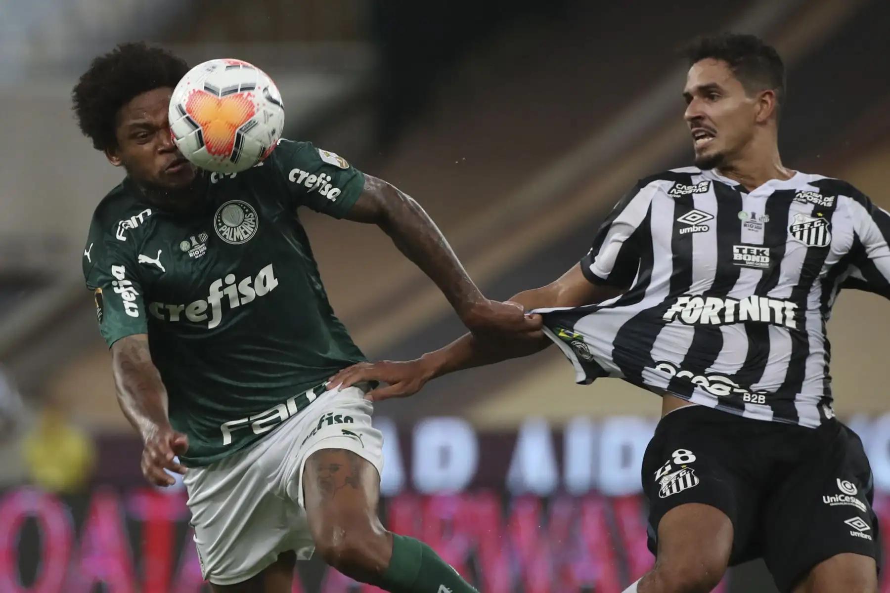 Palmeiras gana 1 a 0 al Santos y se lleva la Copa Libertadores. Foto: AFP