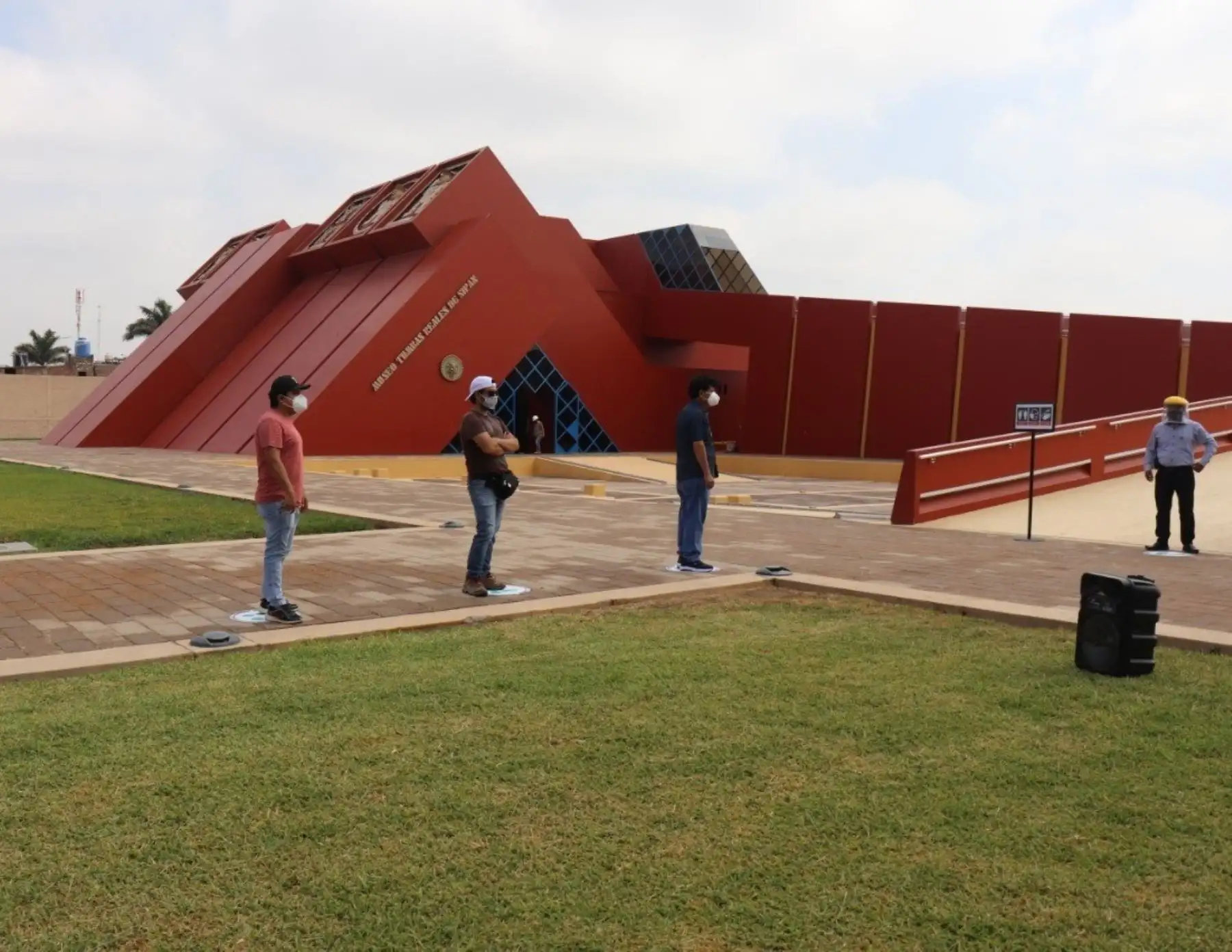 El museo Tumbas Reales de Sipán redujo su horario de atención al público a tres veces por semana. También redujo su aforo al 40 %.