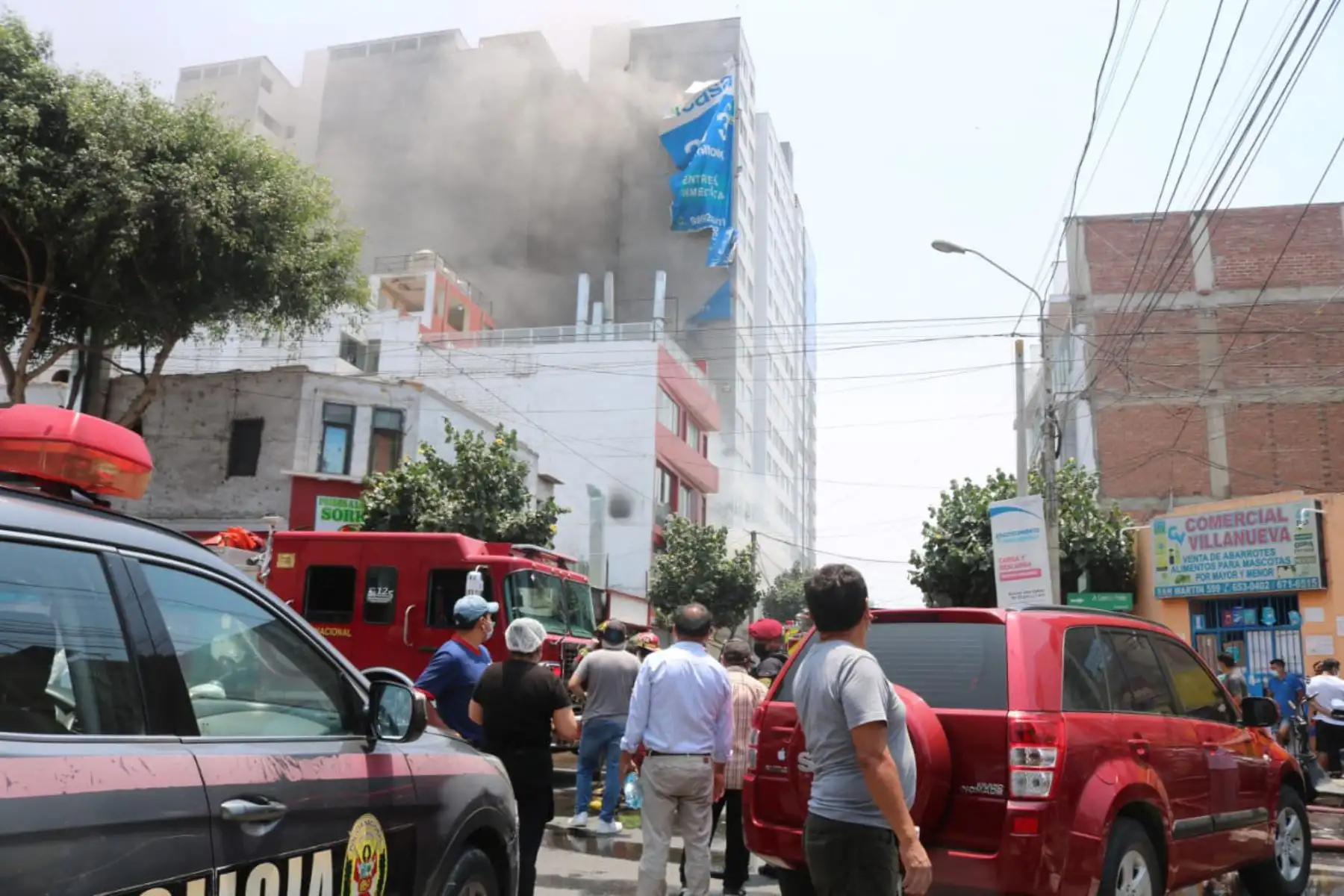 Incendio en el distrito de Magdalena Del Mar cerca del mercado.

Cortesía:Juan Carlos Chávez