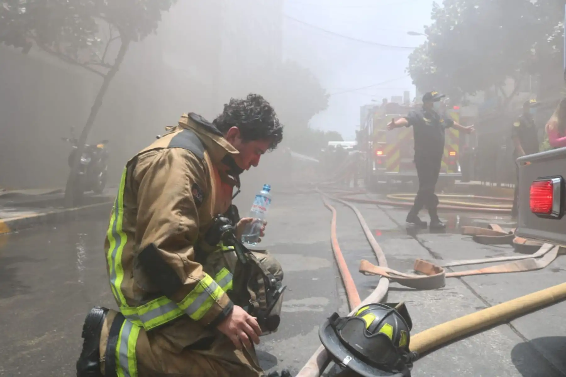 Incendio en el distrito de Magdalena Del Mar cerca del mercado.

Cortesía:Juan Carlos Chávez