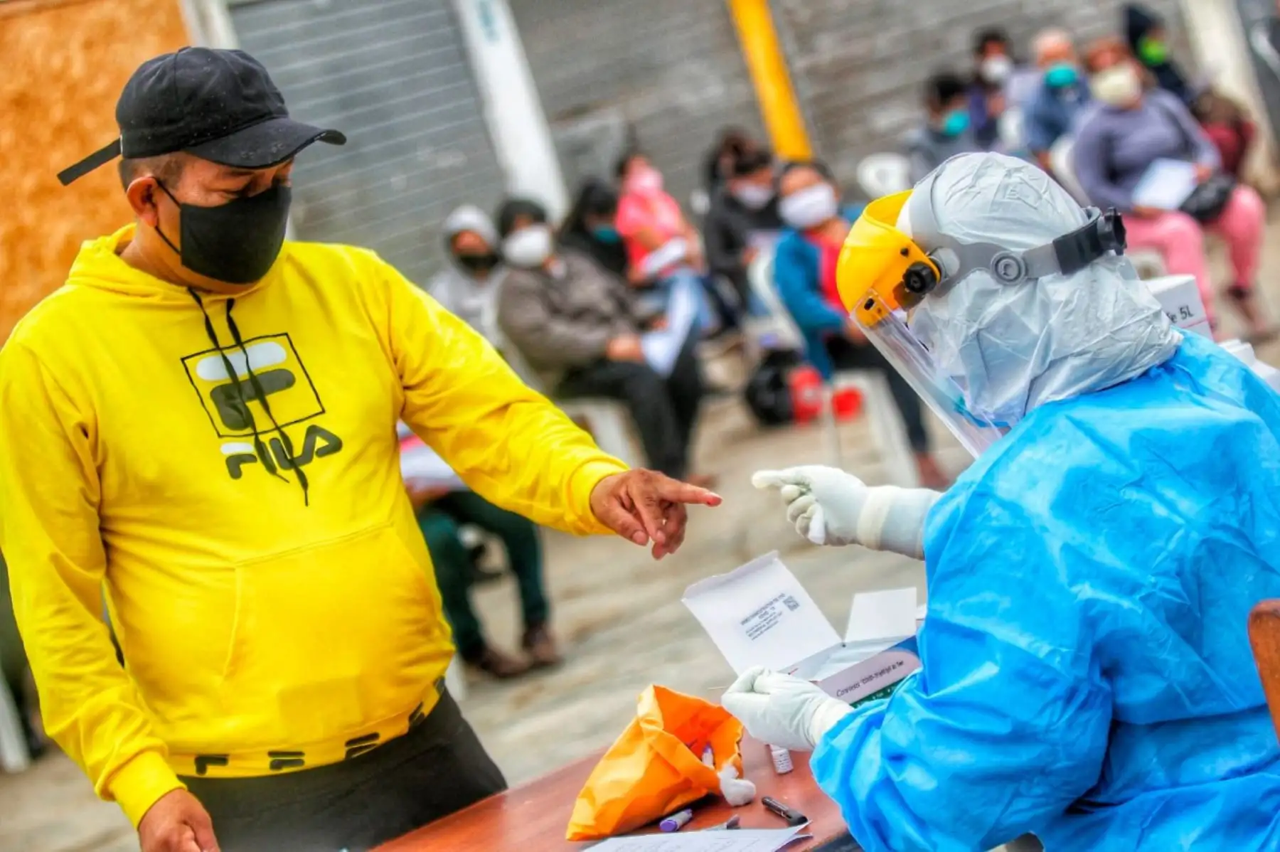 Las autoridades de Salud de la Región Lima reforzarán medidas para enfrentar segunda ola de covid-19. ANDINA/Difusión
