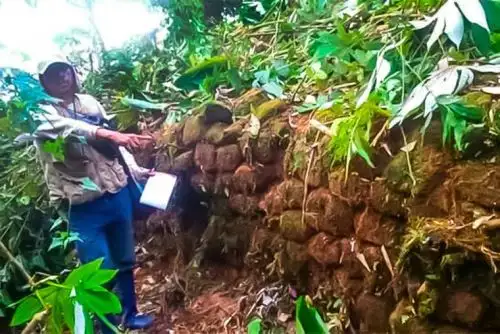 Sitio arqueològico Casa del Inca en Madre de Dios.