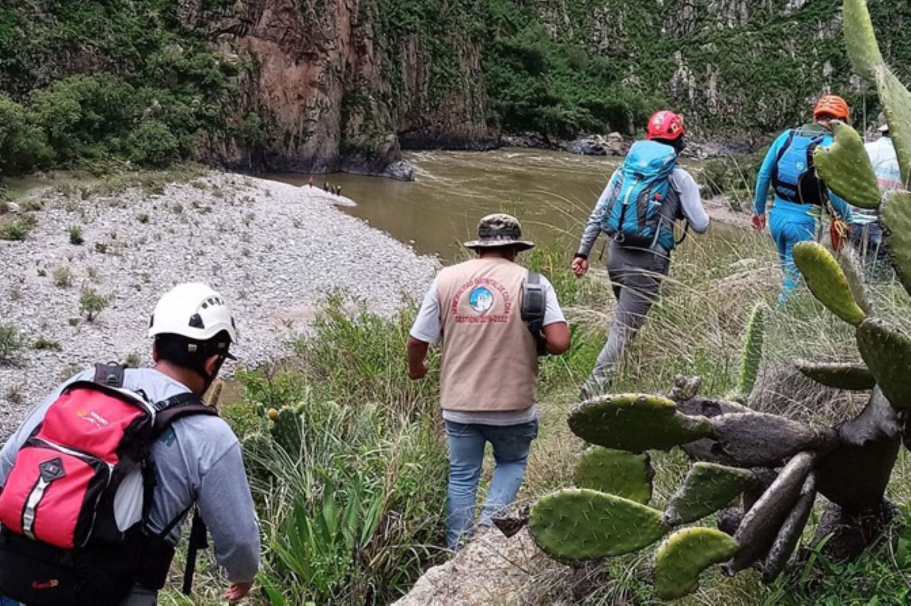 Dos hermanos desaparecieron en las aguas del río Apurímac, alrededor de las 14:00 horas de ayer, a la altura del sector Ccayllura (Cusco). Foto: ANDINA/Percy Hurtado Santillán