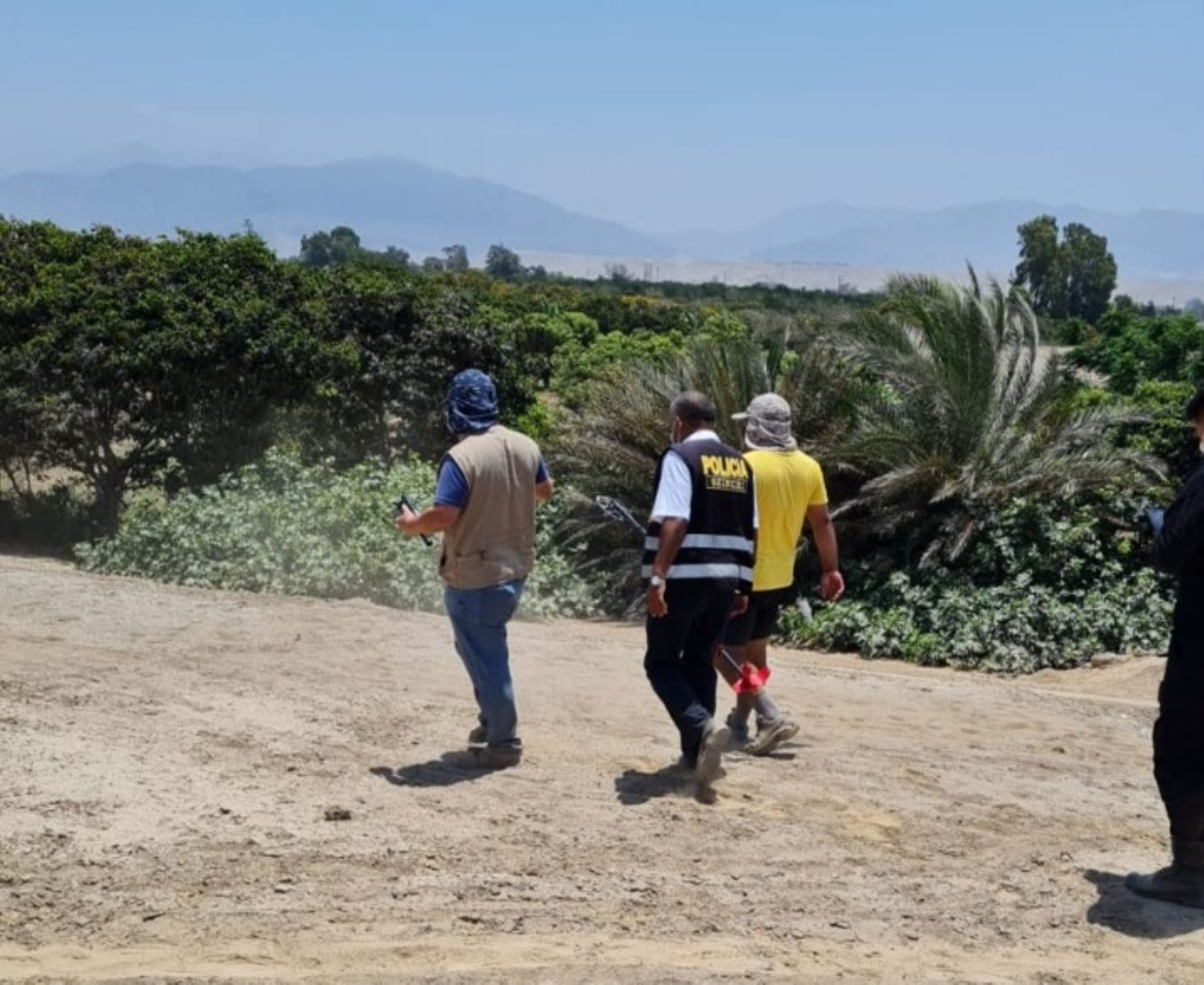 Autoridades salvan de huaqueo a zona arqueológica monumental de Huaca Malena, ubicada en el distrito de Asia, en la provincia limeña de Cañete. ANDINA/Difusión