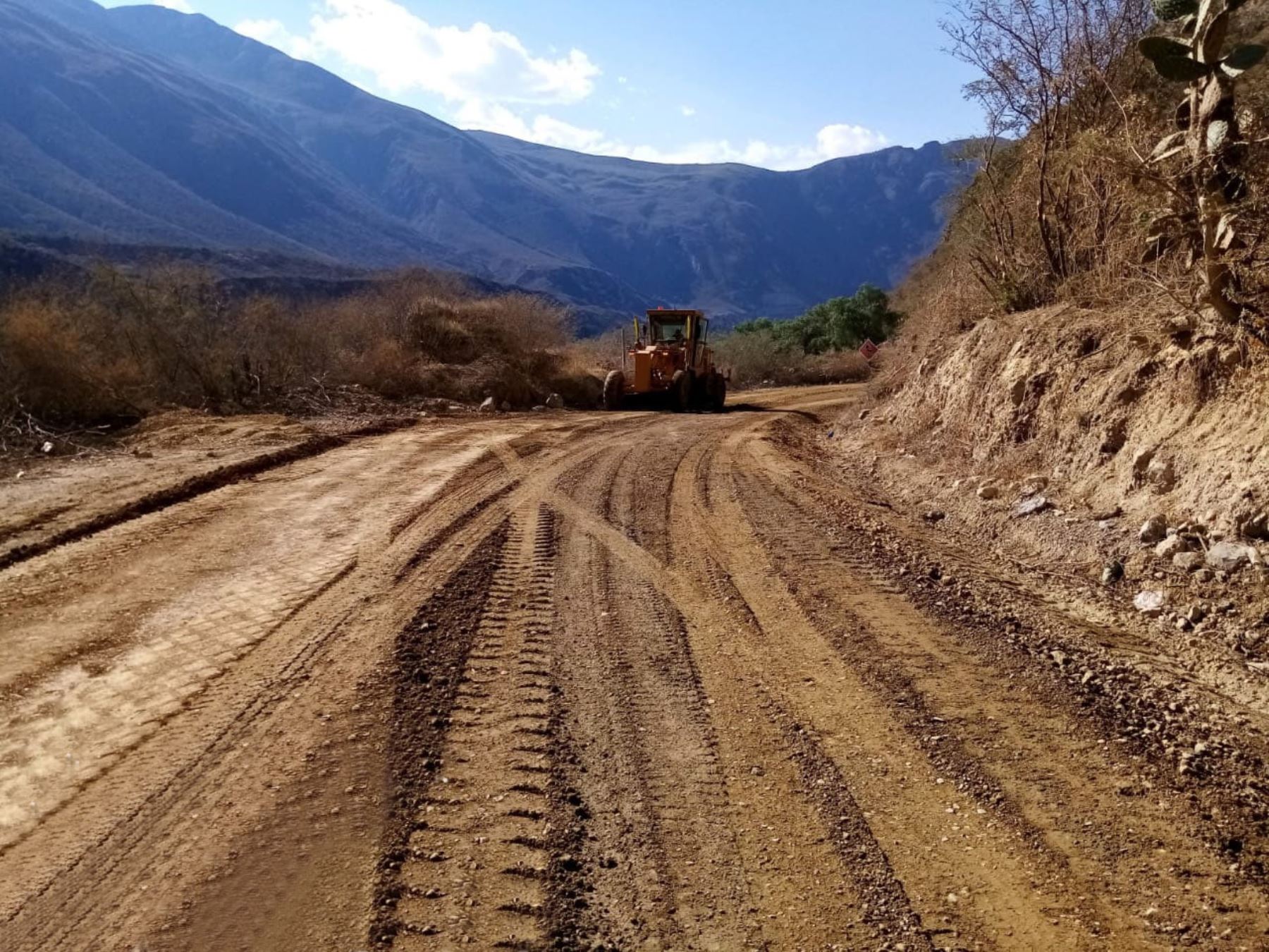 El MTC anunció que la próxima semana Provías Descentralizado iniciará los trabajos en el corredor vial alimentador de Cajamarca. ANDINA/Difusión
