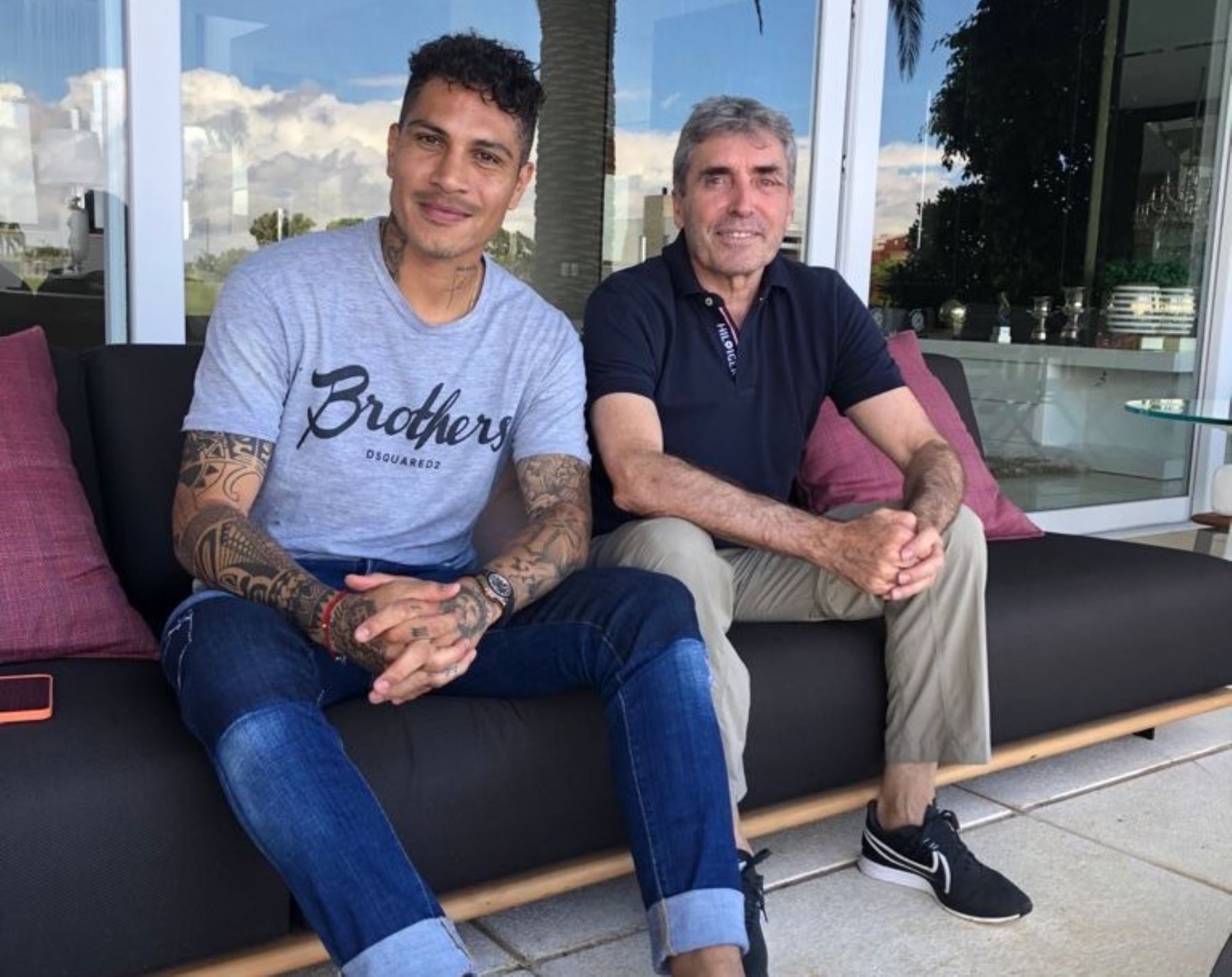 Selección peruana: Paolo Guerrero fue visitado por el preparador físico |  Noticias | Agencia Peruana de Noticias Andina