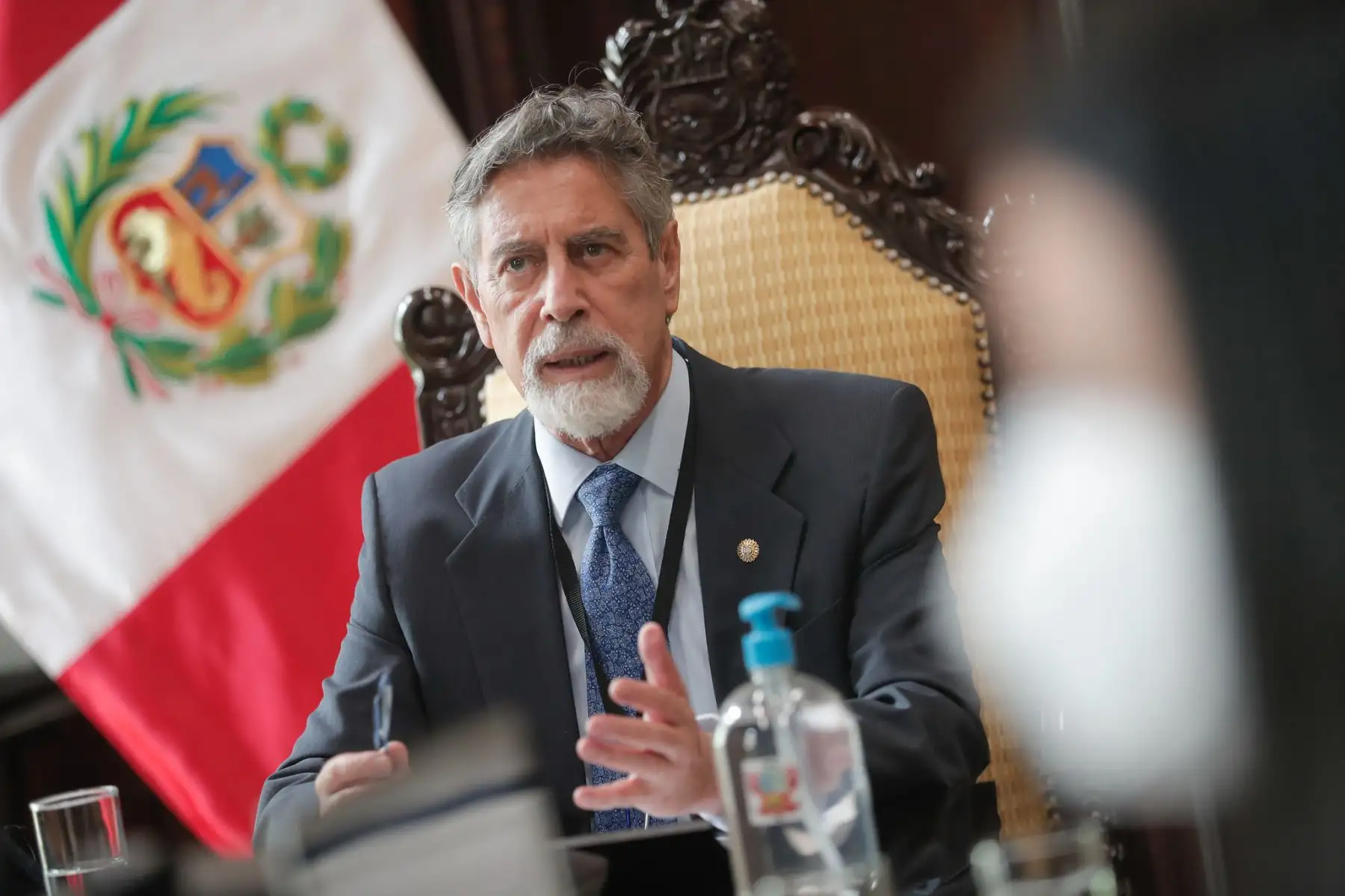 Ceremonia virtual de reconocimiento y anuncio de premios obtenidos por inventoras peruanas que participaron en la 13ra Exhibición Internacional de Inventos de Mujeres de Corea del Sur (KIWIE 2020)

Foto: ANDINA/Prensa Presidencia