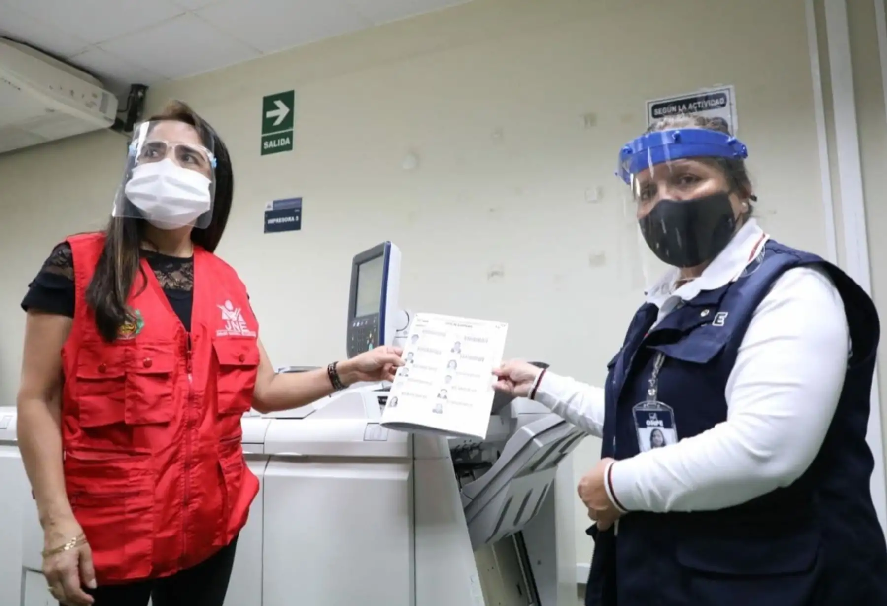 ONPÉ inicia proceso de impresión de actas padrón.