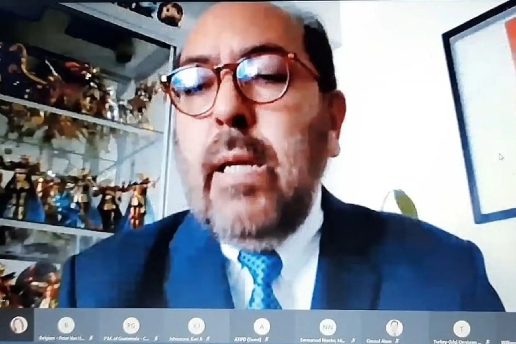 En el encuentro virtual de la ONU participaron los representantes de 25 países para exponer sus avances y la situación actual del delito de trata de personas y tráfico ilícito de migrantes. Foto: ANDINA/Difusión