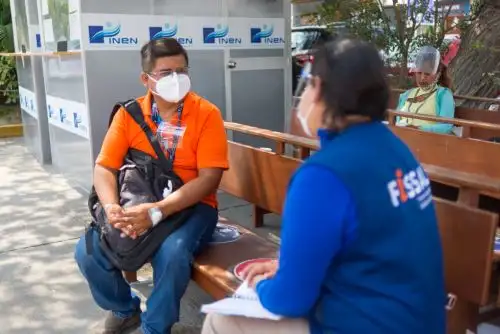 Pese a las dificultades de la pandemia, el SIS continuó atendiendo a escala nacional y se financiaron 394,000 atenciones en institutos especializados y hospitales. Foto: SIS.