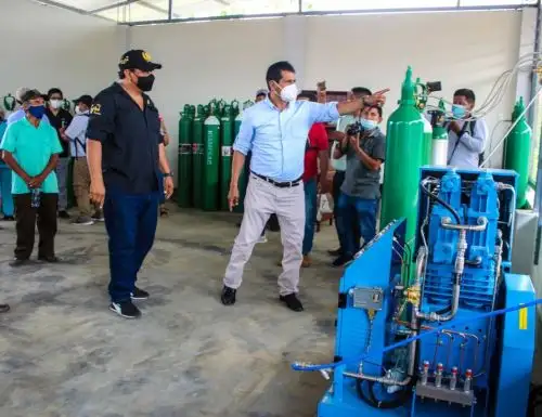 Con nueva planta de oxígeno la provincia de Satipo y el distrito de Pangoa enfrentan la segunda ola del coronavirus covid-19. Foto: ANDINA/difusión.