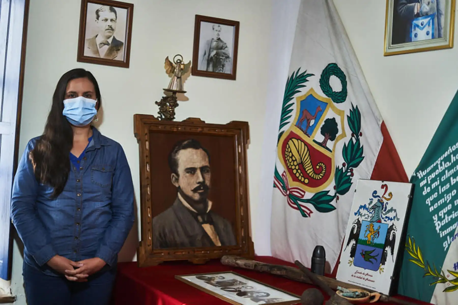 Verónika Mendoza visitó La Libertad. ANDINA/Difusión