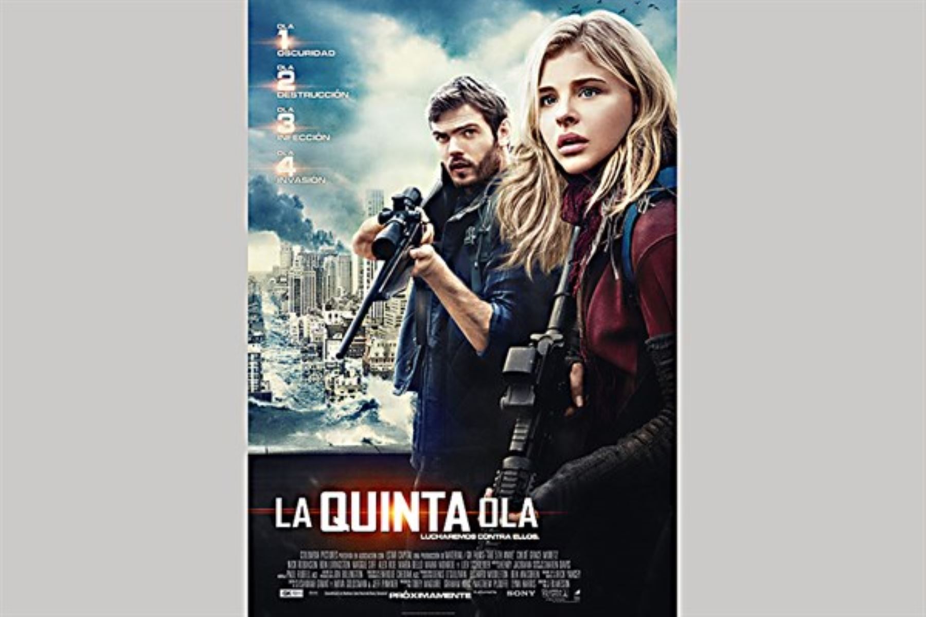 Afiche de la película La Quinta Ola.