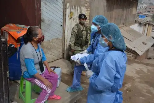 La Diris Lima Sur informó que se llevan a cabo acciones que promueven la reactivación del primer nivel de atención y el fortalecimiento del accionar comunitario. Foto: Minsa.