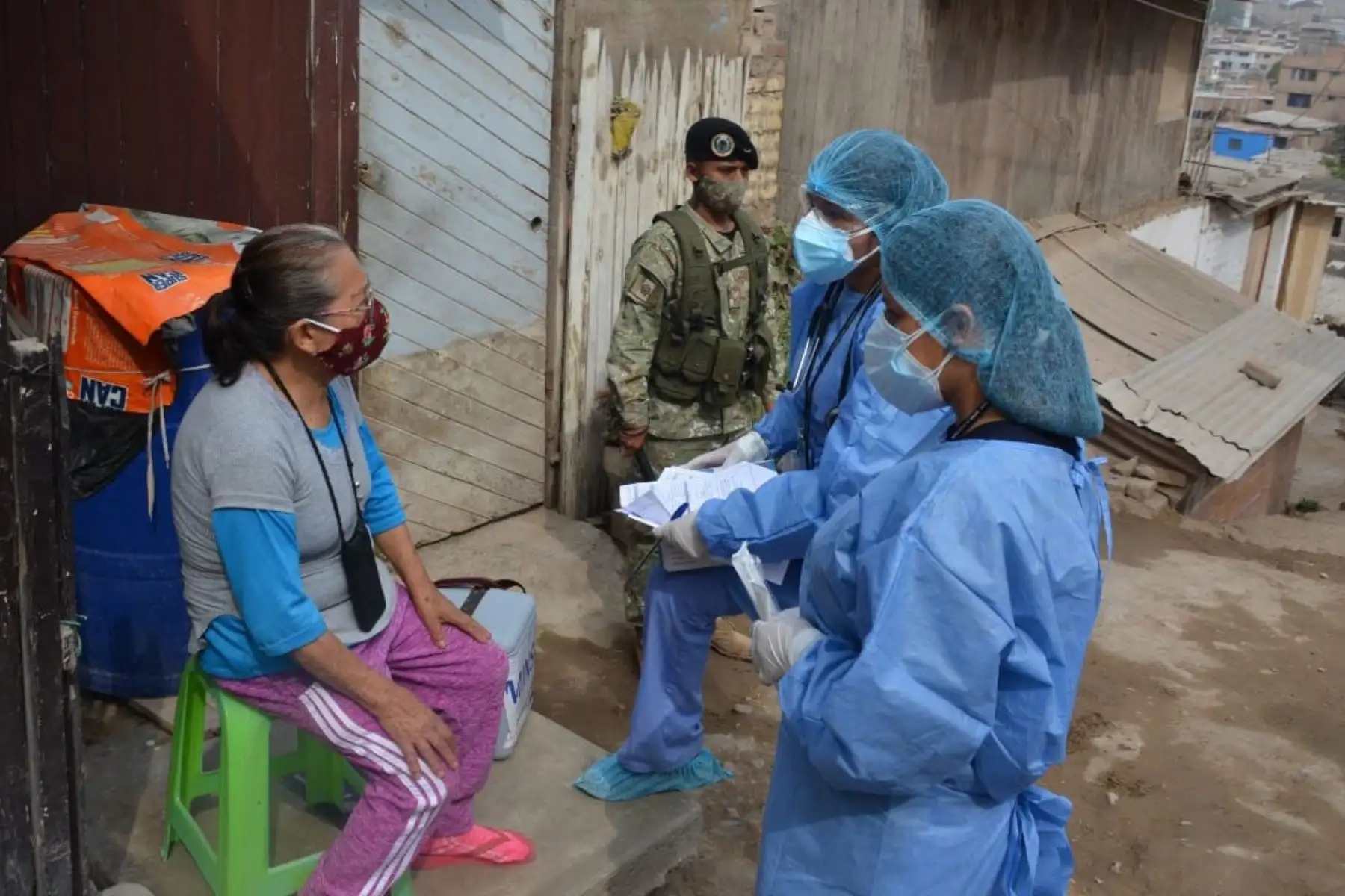 La Diris Lima Sur informó que se llevan a cabo acciones que promueven la reactivación del primer nivel de atención y el fortalecimiento del accionar comunitario. Foto: Minsa.