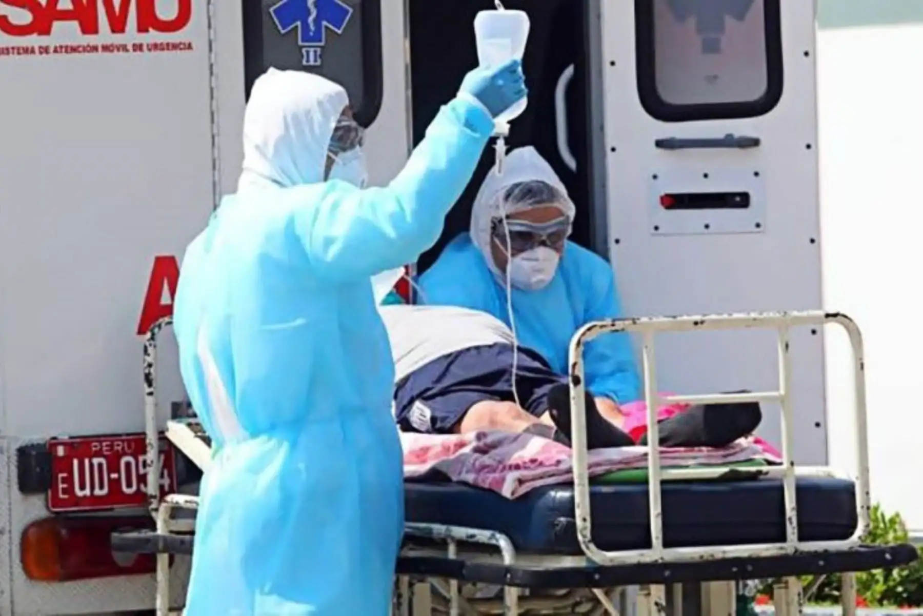 En la cresta de la segunda ola del covid-19, el sistema hospitalario peruano continúa bajo presión intensa. ANDINA/Difusión