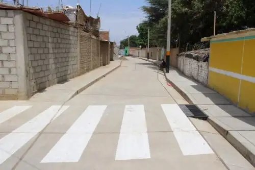 Entre las obras inauguradas figura la “Renovación de las vías urbanas en las calles Piedra Lisa, 25 de Diciembre y Hawái en las urbanizaciones Tomás Lafora y Guzmán, y Libertad en Guadalupe“, con un financiamiento de 1 millón 246,105 soles. Foto: ANDINA/difusión.