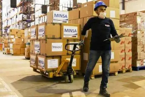 Minsa entregó más de 6 mllns. de equipos de protección personal de salud a nivel nacional. Foto: ANDINA/Difusión.