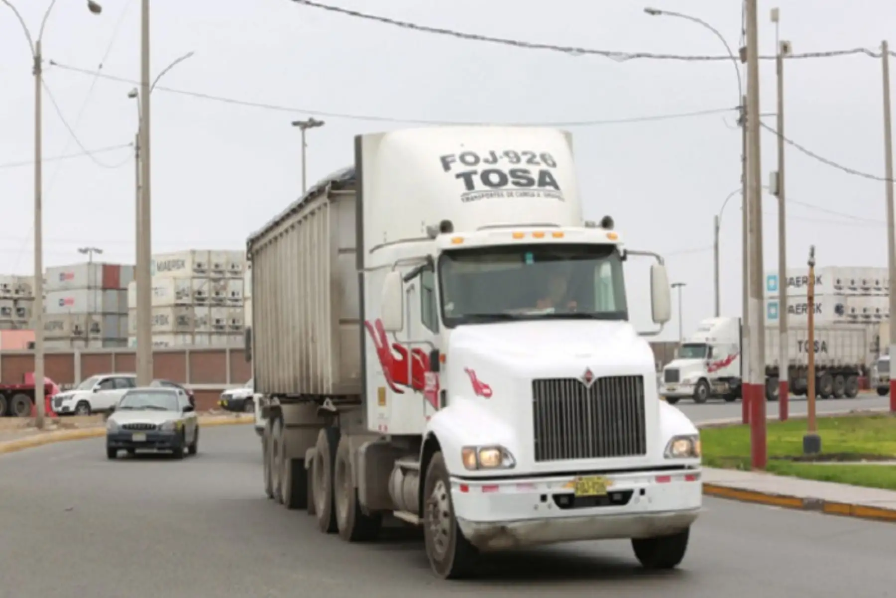 Transporte terrestre de carga. Foto: ANDINA/Difusión.