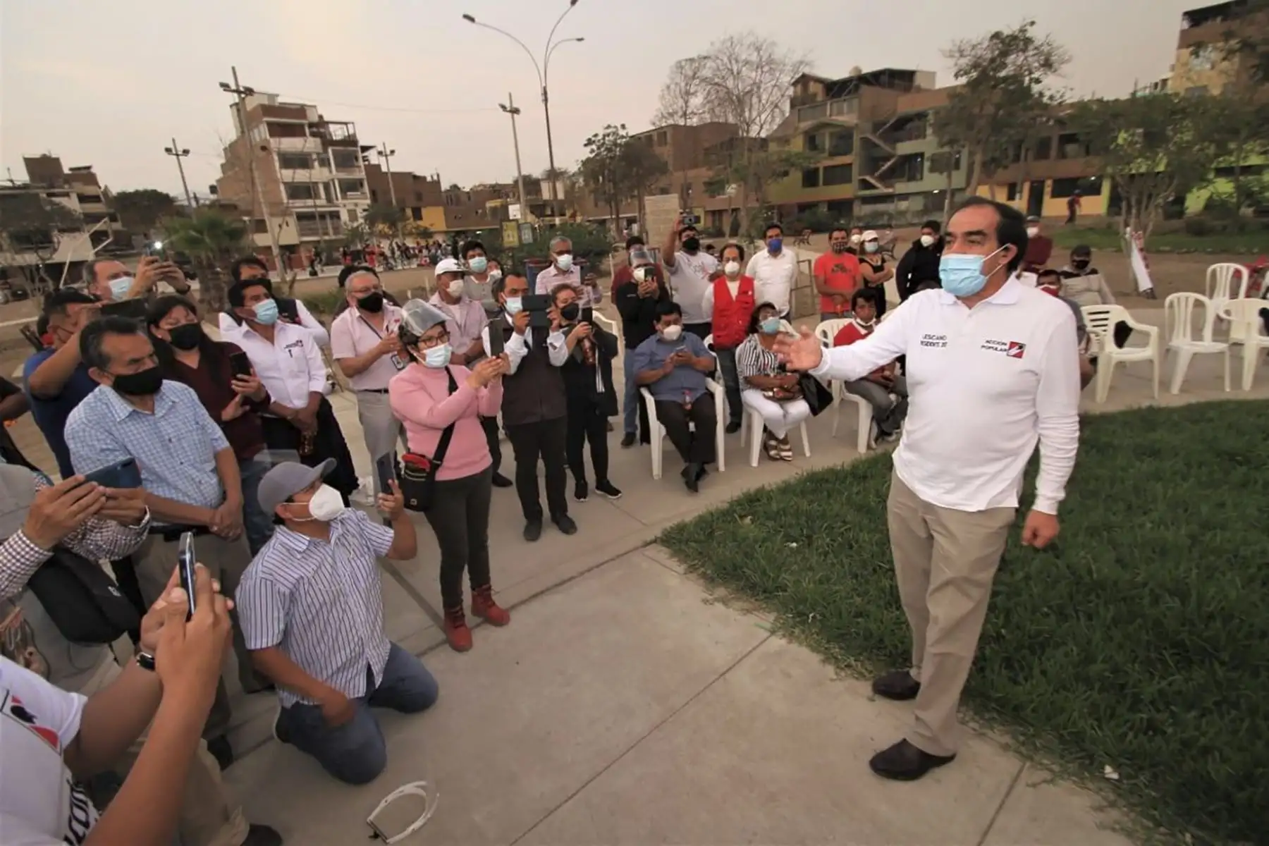 Yohny Lescano postula a la Presidencia por Acción Popular. ANDINA/Difusión