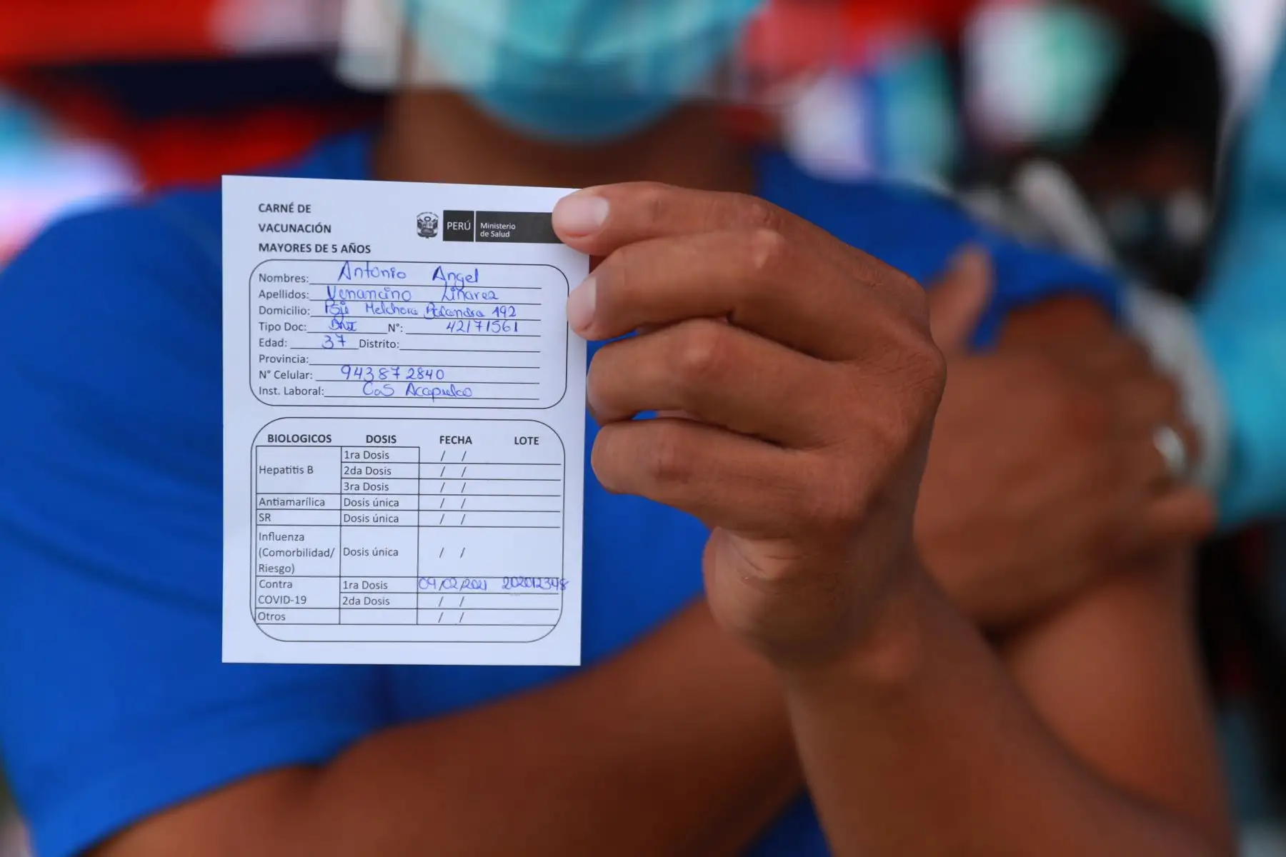 Gobierno Regional del Callao, a través de su Dirección Regional de Salud (Diresa), inició la vacunación del personal de salud de todos los hospitales de la Región contra la covid-19, quienes  se encuentran en la primera línea de atención de pacientes con esa enfermedad.

Foto: ANDINA/Carla Patiño Ramírez