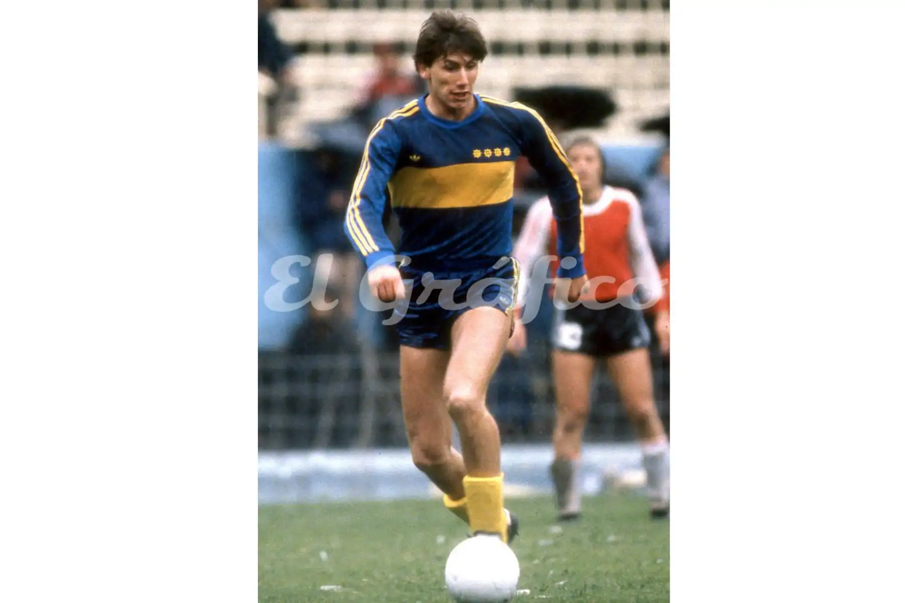 Ricardo Gareca en Boca Juniors (1978 - 1980). Foto: El Gráfico