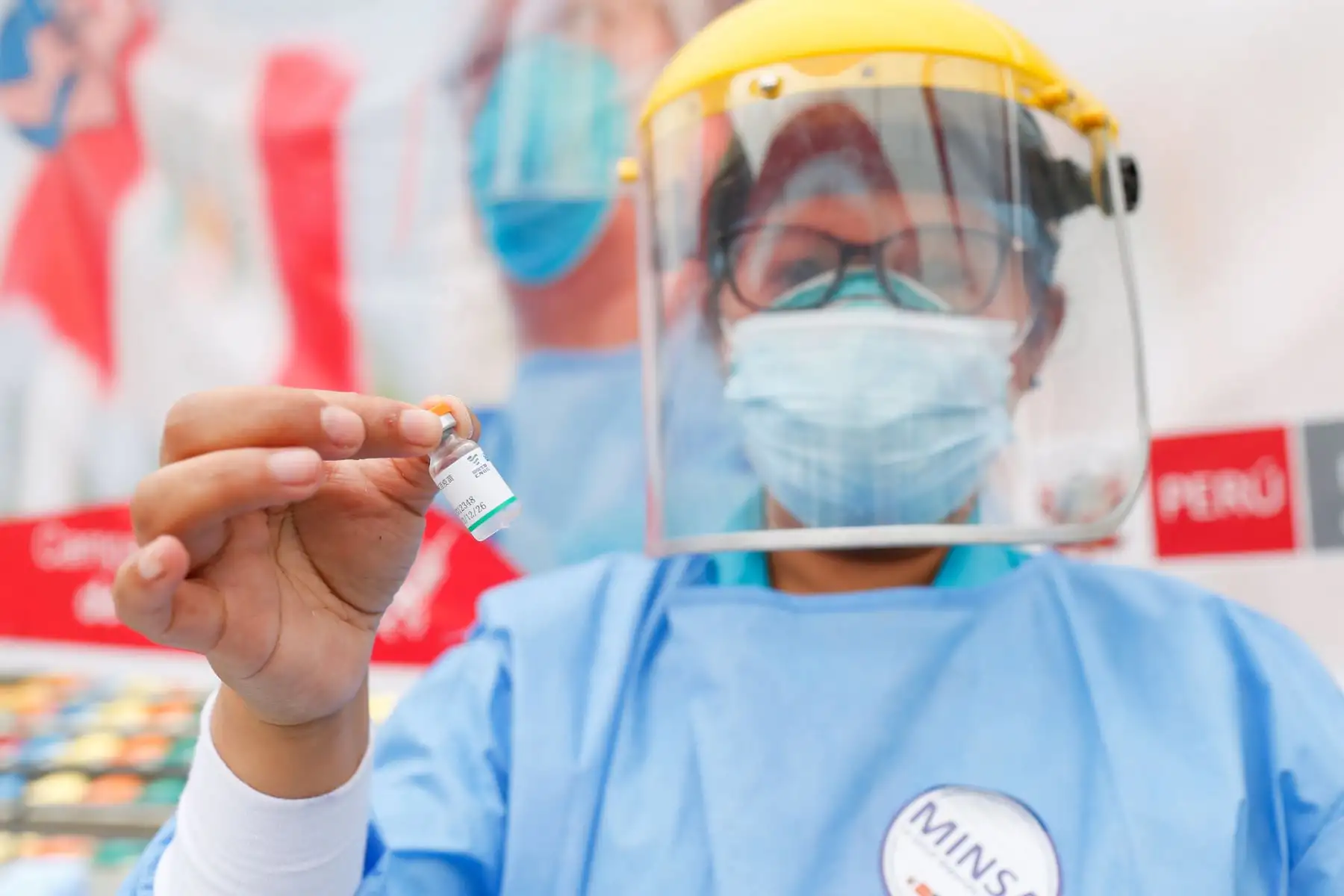 Vacunación a profesionales de la salud en Lima Este.

Foto:ANDINA/ Minsa