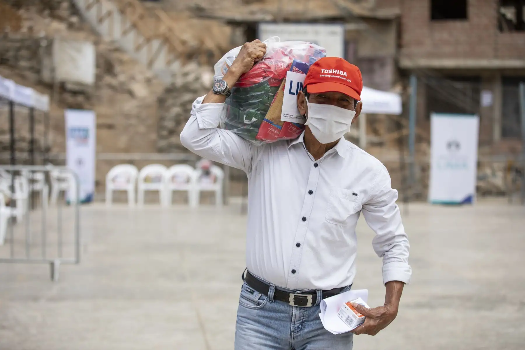 La Municipalidad de Lima a través de Sisol Salud, llevó la campaña Lima Te Cuida a Comas, donde realizaron descartes de covid-19 y otros servicios de salud. Foto: MML