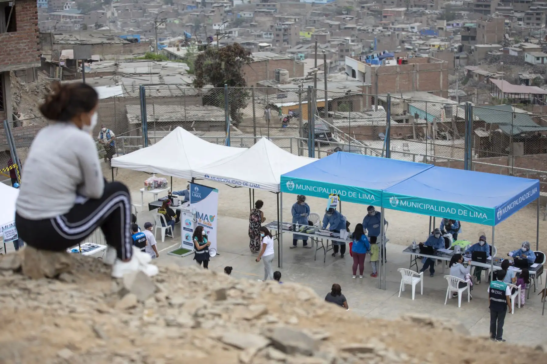 La Municipalidad de Lima a través de Sisol Salud, llevó la campaña 