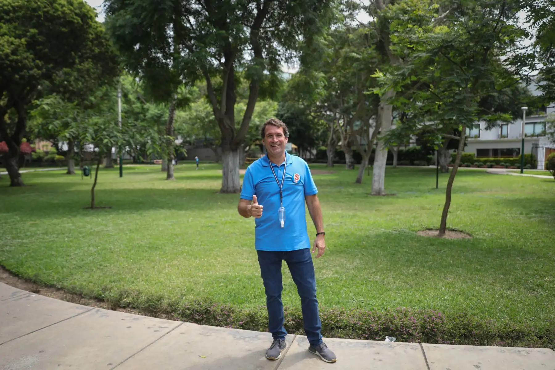 Rafael Santos, candidato presidencial del partido Perú Patria Segura. ANDINA/Braian Reyna