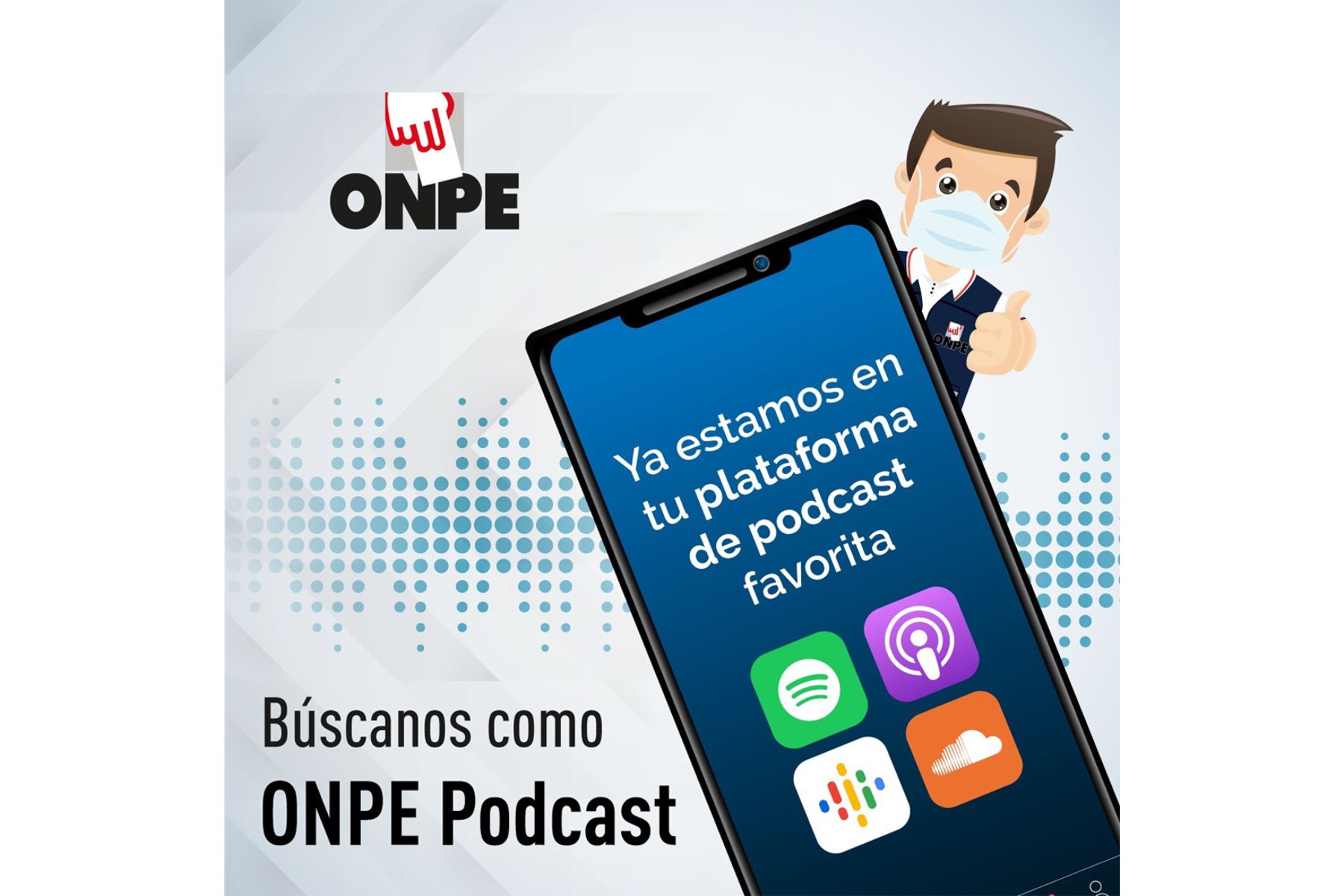 ONPE abre cuentas en Spotify, Google y Apple Podcasts. Foto: ANDINA/archivo.