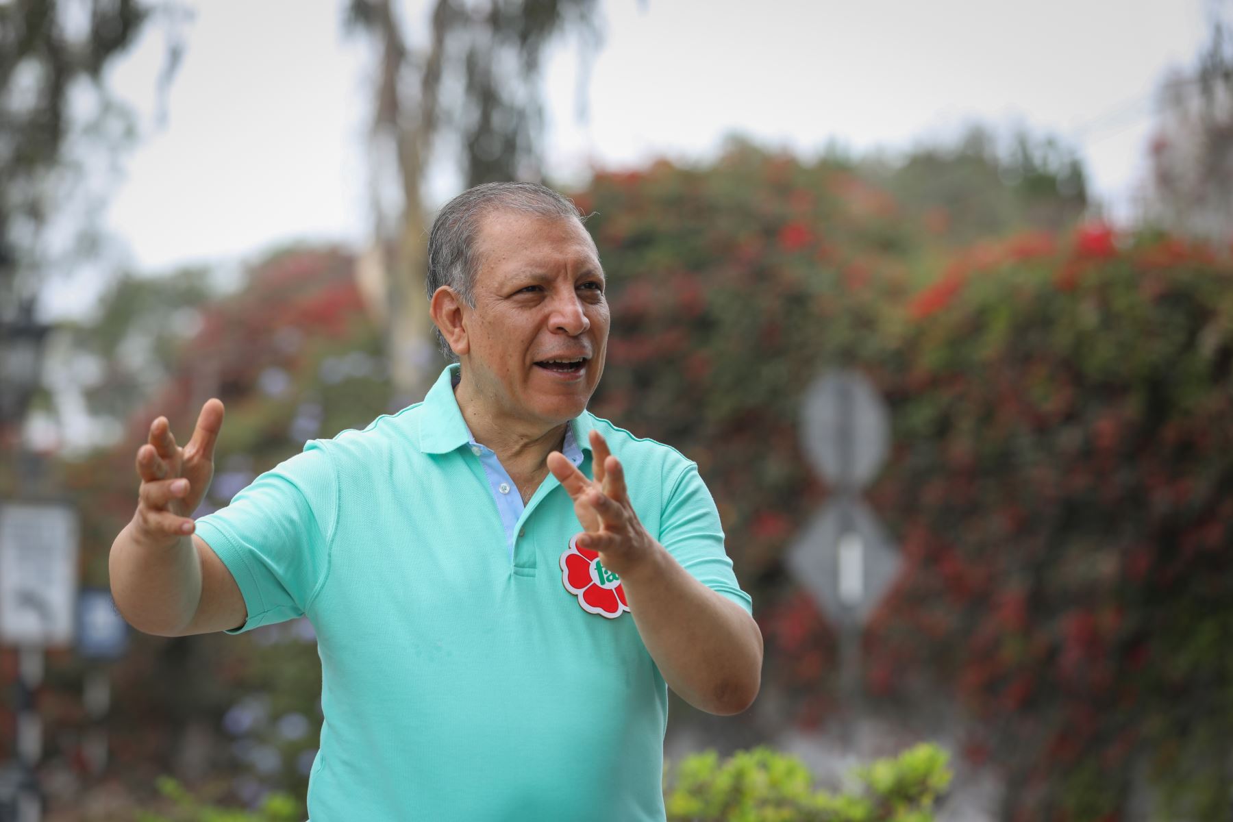 Marco Arana, candidato presidencial del Frente Amplio. Foto: ANDINA/Braian Reyna.