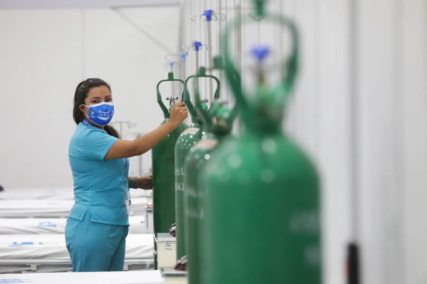 El oxígeno medicinal es un insumo vitar para los pacientes con covid-19. Foto: ANDINA/Difusión