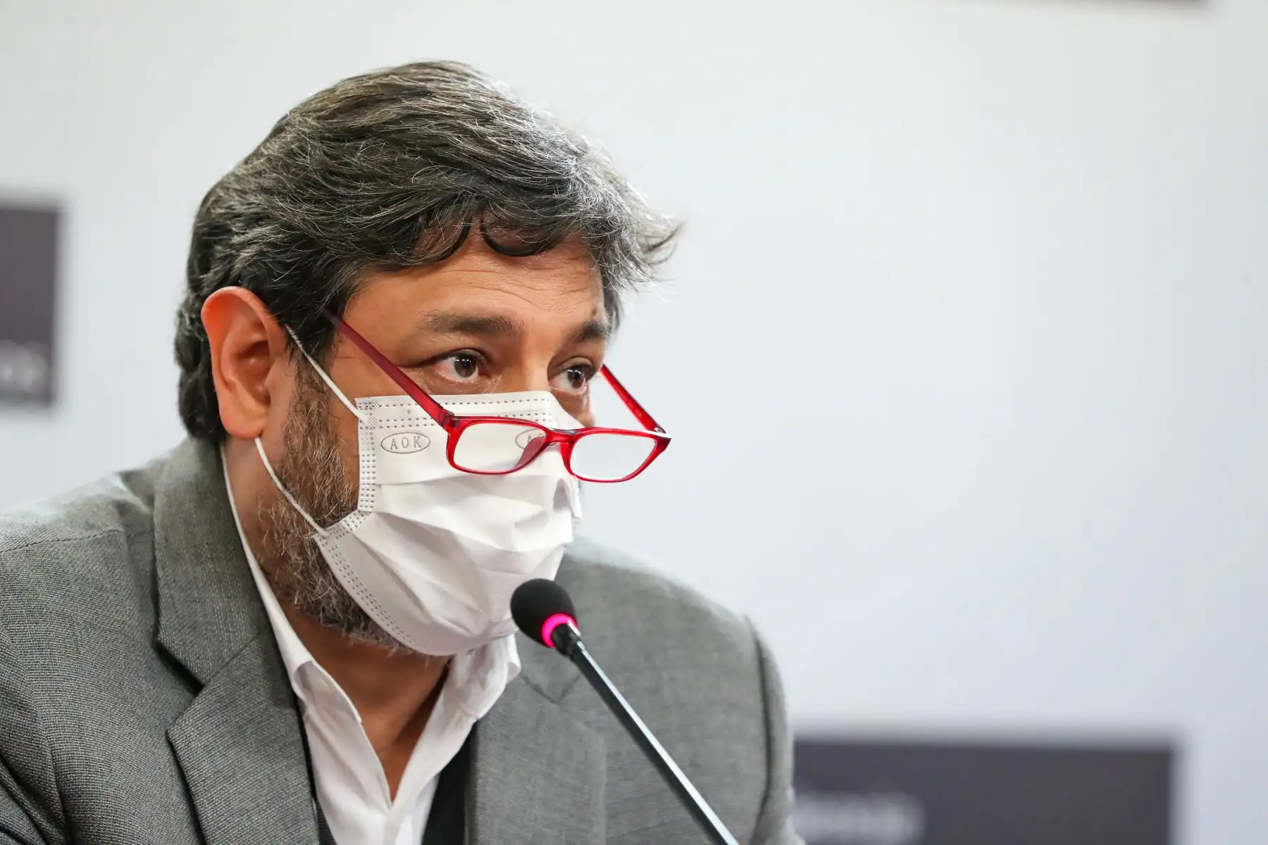 Ministro de Educación, Ricardo Cuenca Pareja. ANDINA/Difusión