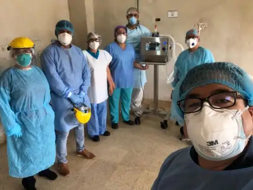 PUCP capacita a personal de salud de Iquitos en el uso de ventiladores mecánicos.