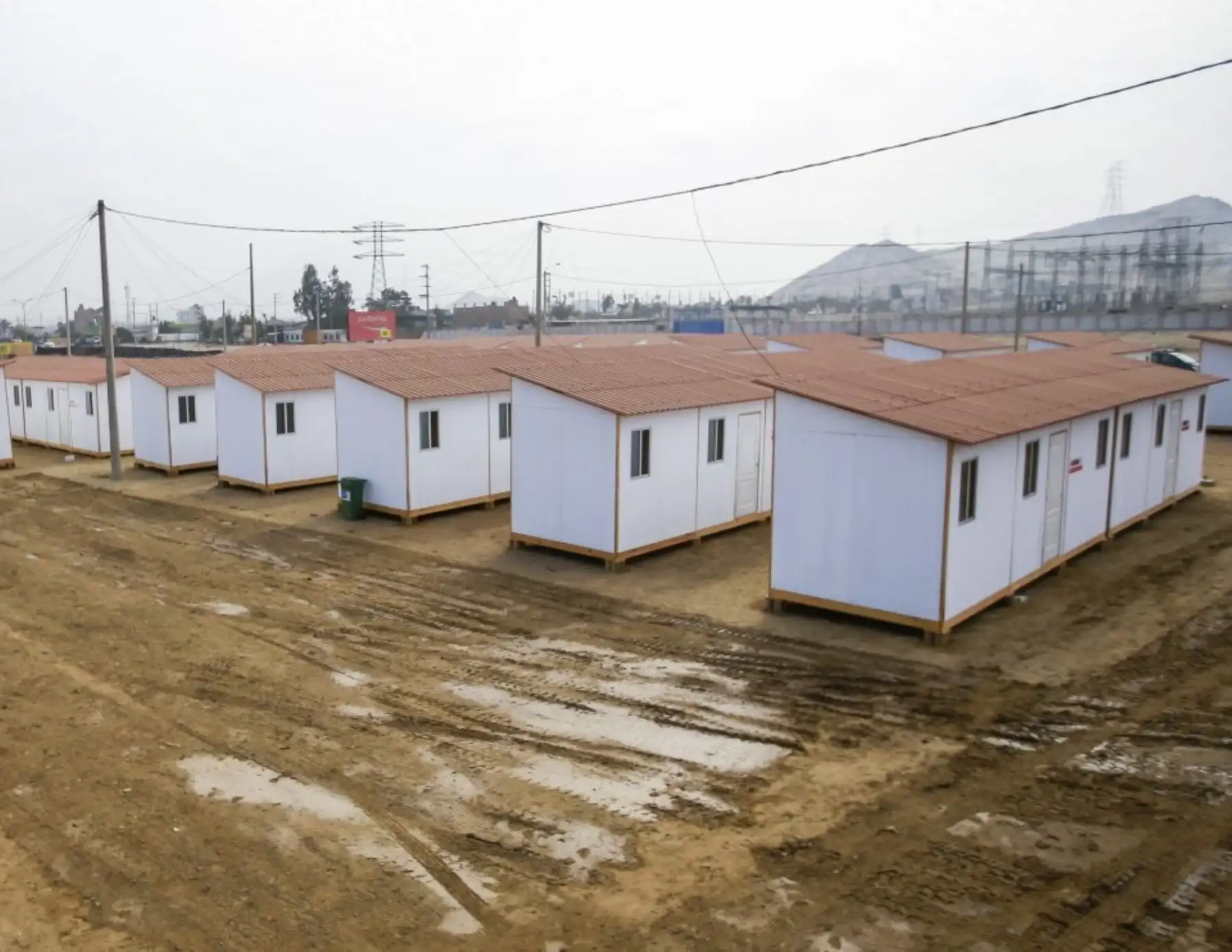 El Ministerio de Vivienda, Construcción y Saneamiento aprobó los lineamientos técnicos para el diseño y ubicación de los módulos temporales de vivienda. ANDINA/Difusión