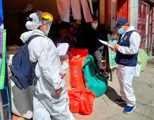 Áncash cuenta con 2,011 agentes comunitarios para detección de casos de coronavirus (covid-19) en dicha región. ANDINA/Difusión